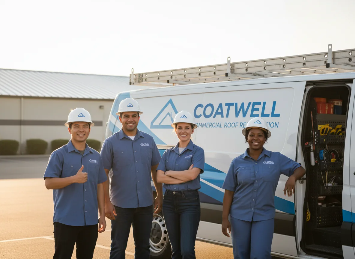 Commercial roof coating company in Southampton, MA